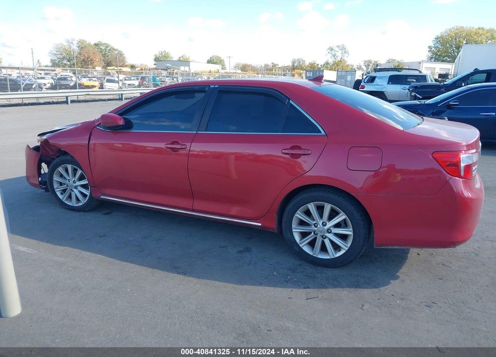 2012 TOYOTA CAMRY XLE V6 VIN: 4T1BK1FK0CU515350