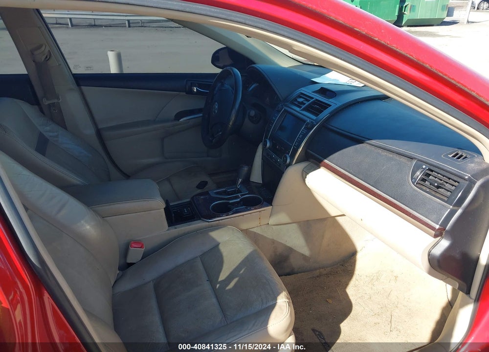 2012 TOYOTA CAMRY XLE V6 VIN: 4T1BK1FK0CU515350