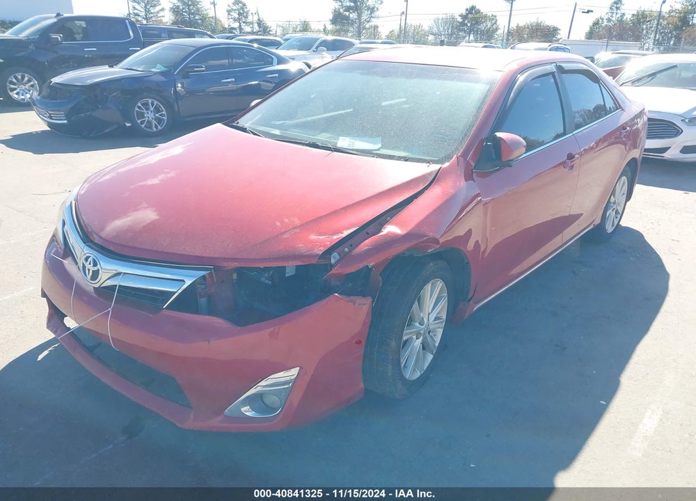 2012 TOYOTA CAMRY XLE V6 VIN: 4T1BK1FK0CU515350