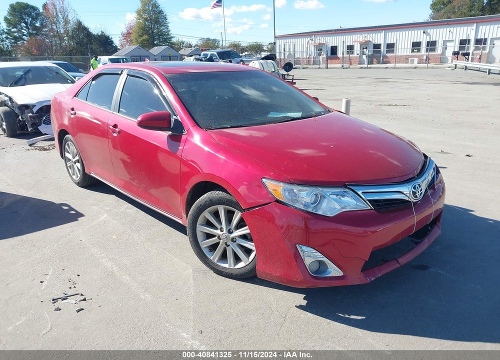 2012 TOYOTA CAMRY XLE V6 VIN: 4T1BK1FK0CU515350