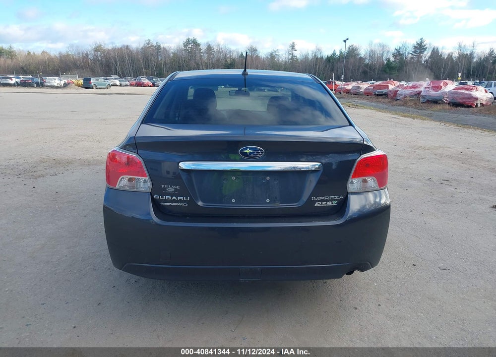 2012 SUBARU IMPREZA 2.0I LIMITED VIN: JF1GJAH61CH024216