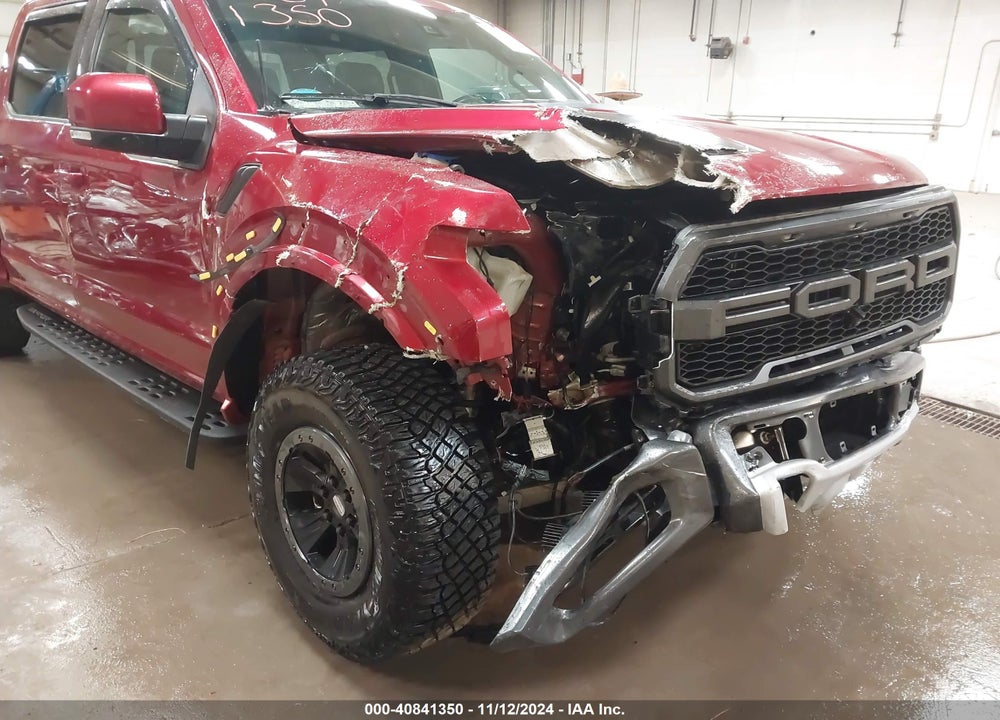 2017 FORD F-150 RAPTOR VIN: 1FTFW1RG0HFC92515
