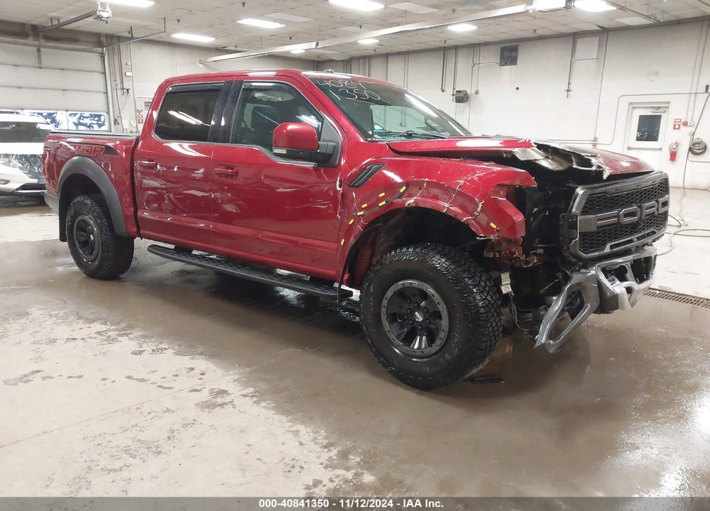 2017 FORD F-150 RAPTOR VIN: 1FTFW1RG0HFC92515