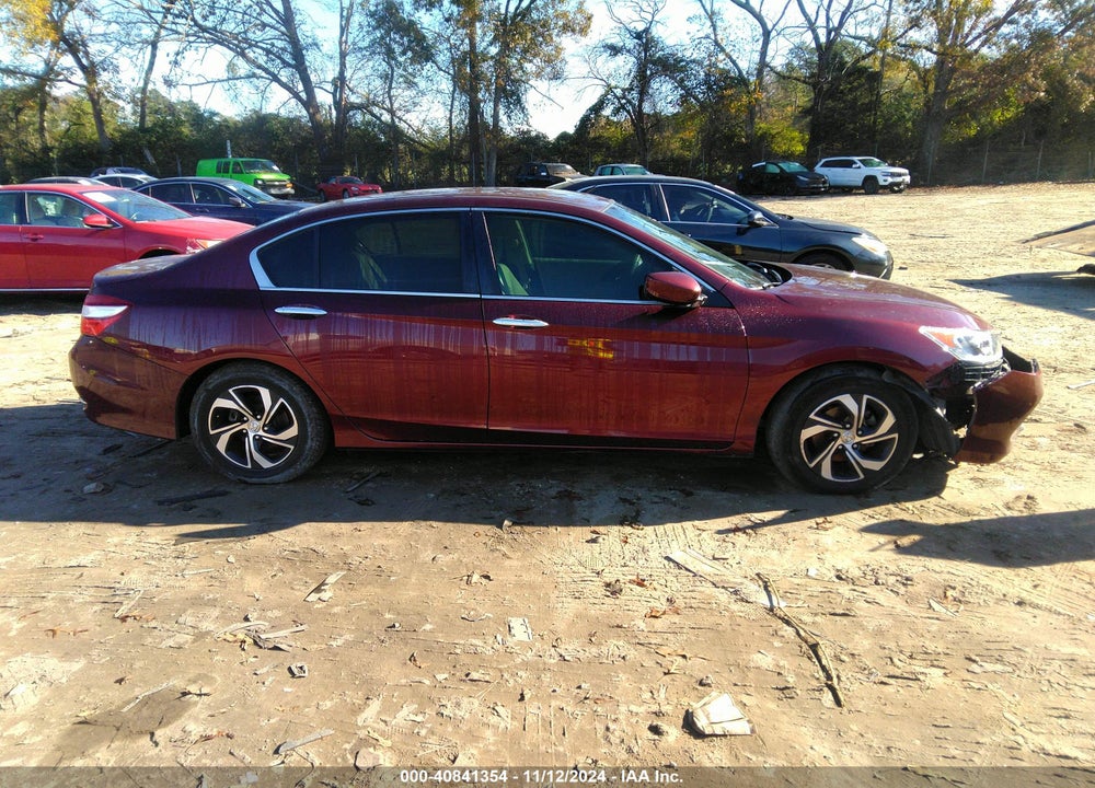 2016 HONDA ACCORD LX VIN: 1HGCR2F31GA075232
