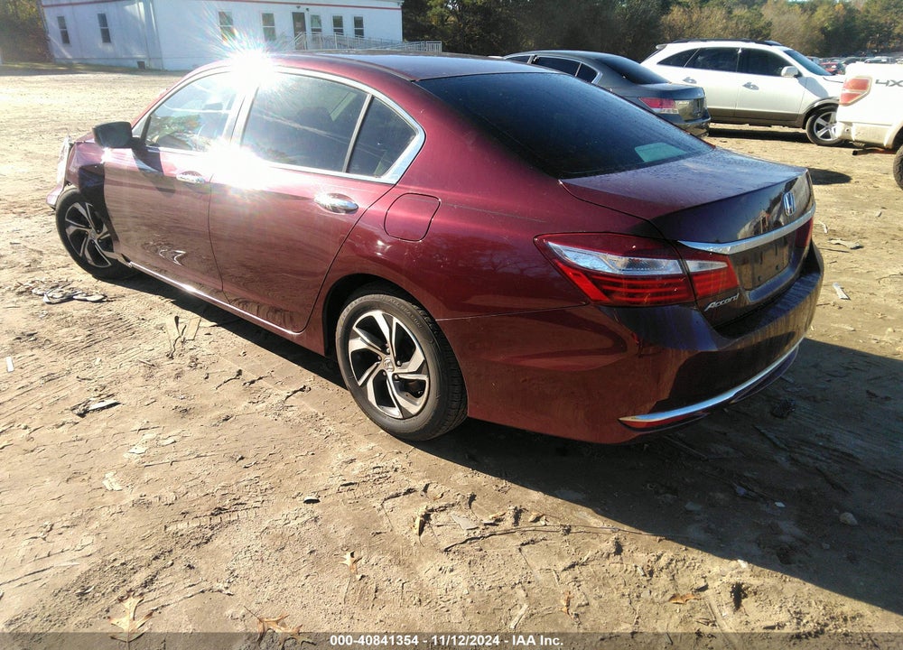 2016 HONDA ACCORD LX VIN: 1HGCR2F31GA075232