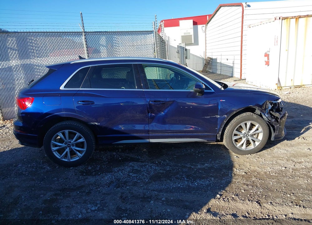 2021 AUDI Q3 PREMIUM PLUS 45 TFSI S LINE QUATTRO TIPTRONIC VIN: WA1EECF30M1052166