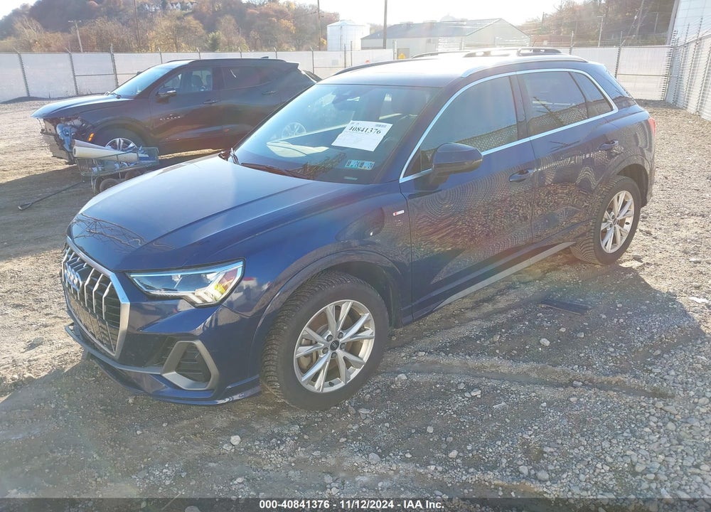 2021 AUDI Q3 PREMIUM PLUS 45 TFSI S LINE QUATTRO TIPTRONIC VIN: WA1EECF30M1052166