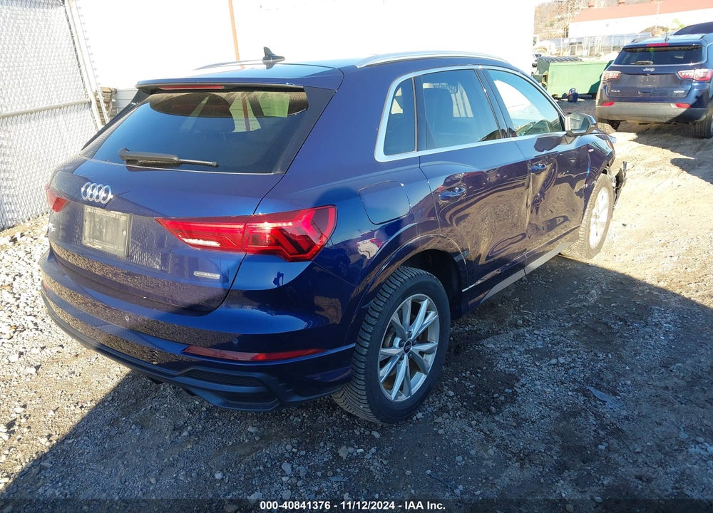 2021 AUDI Q3 PREMIUM PLUS 45 TFSI S LINE QUATTRO TIPTRONIC VIN: WA1EECF30M1052166