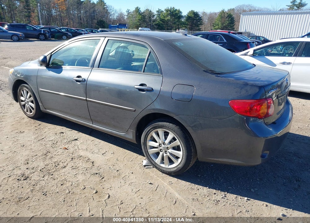 2009 TOYOTA COROLLA XLE VIN: 2T1BU40E49C072080