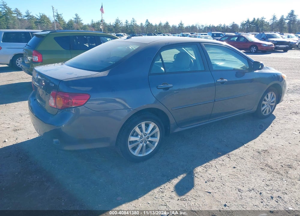 2009 TOYOTA COROLLA XLE VIN: 2T1BU40E49C072080
