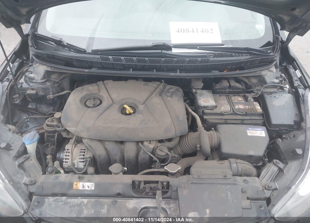 2014 HYUNDAI ELANTRA SE VIN: KMHDH4AEXEU176707