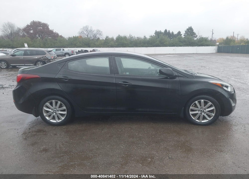 2014 HYUNDAI ELANTRA SE VIN: KMHDH4AEXEU176707