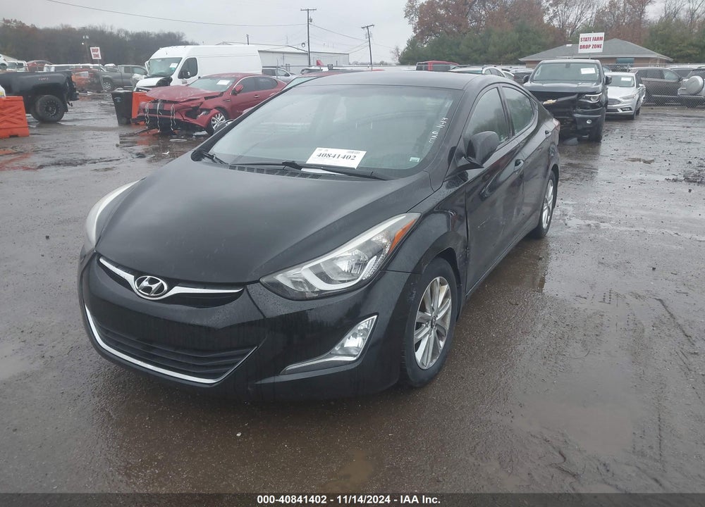 2014 HYUNDAI ELANTRA SE VIN: KMHDH4AEXEU176707