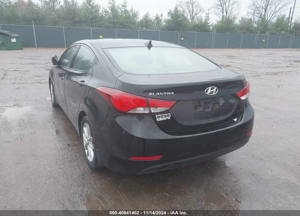 2014 HYUNDAI ELANTRA SE VIN: KMHDH4AEXEU176707