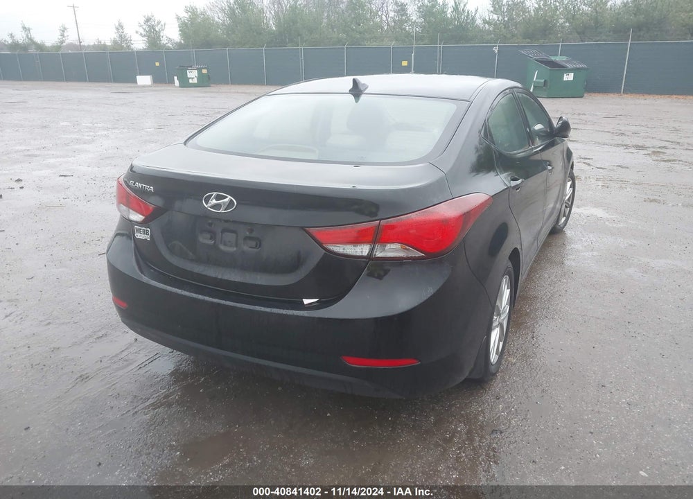 2014 HYUNDAI ELANTRA SE VIN: KMHDH4AEXEU176707