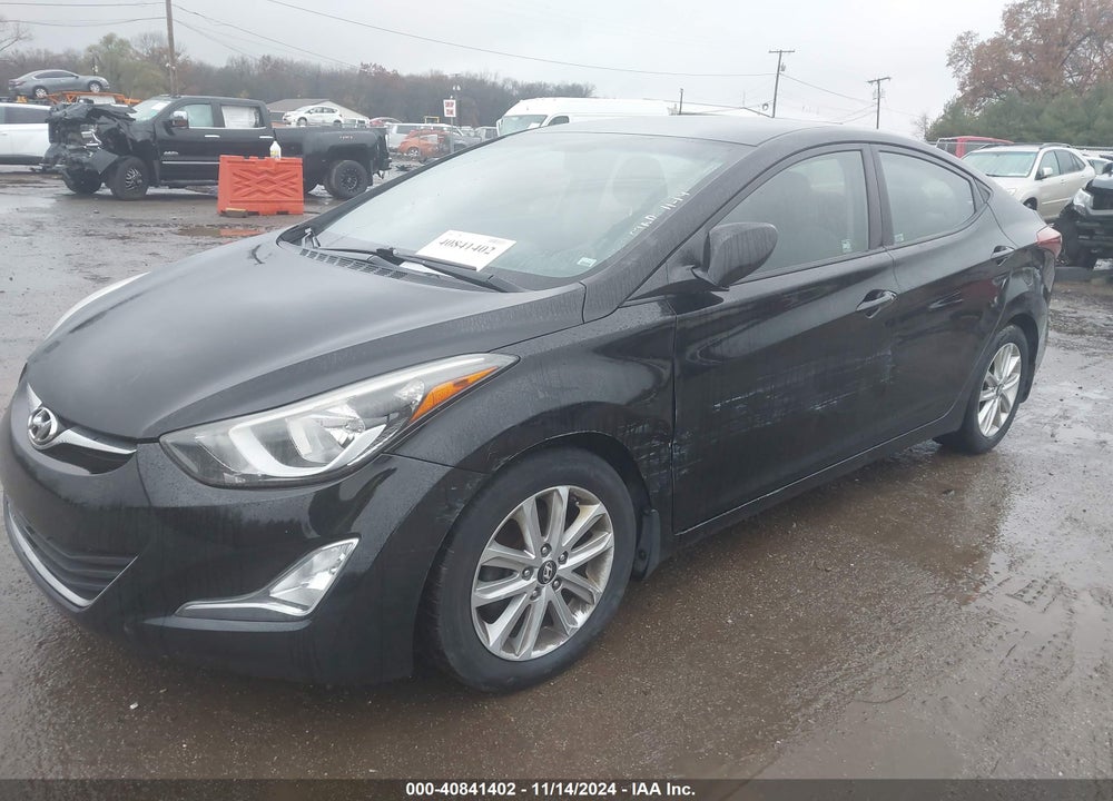 2014 HYUNDAI ELANTRA SE VIN: KMHDH4AEXEU176707
