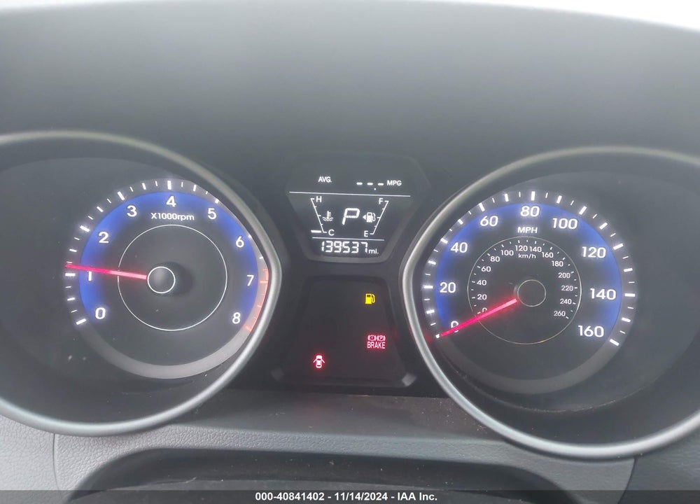2014 HYUNDAI ELANTRA SE VIN: KMHDH4AEXEU176707
