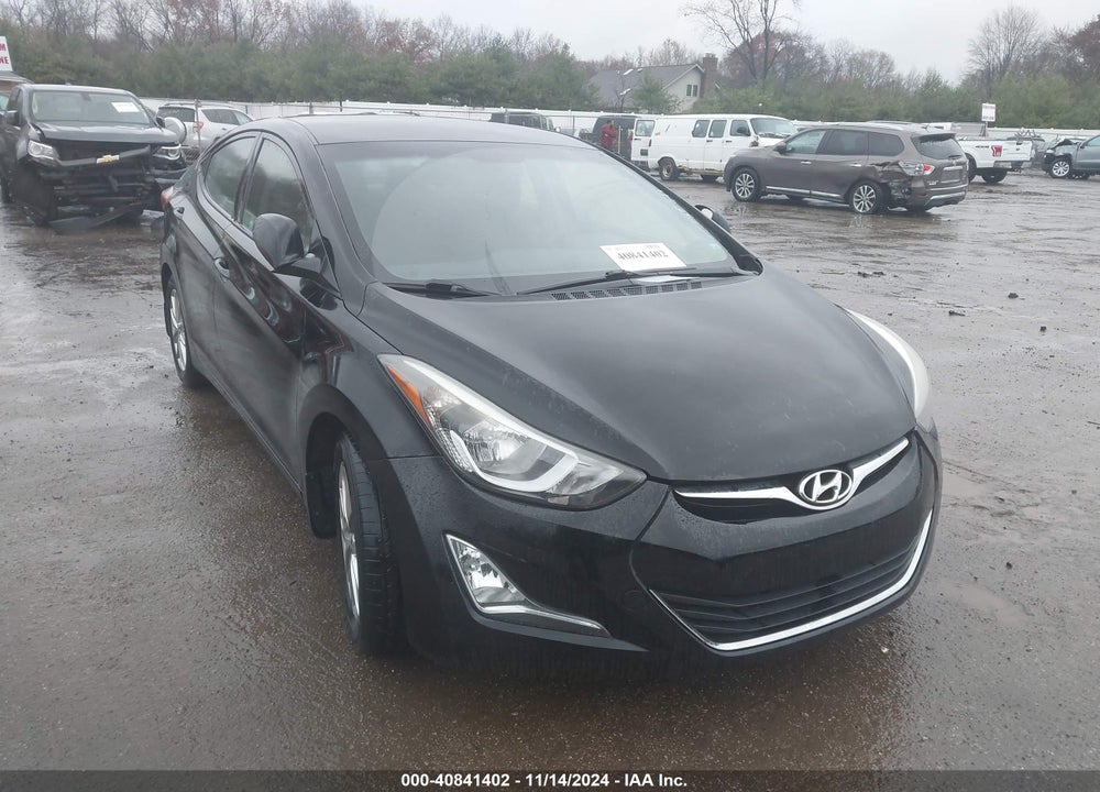 2014 HYUNDAI ELANTRA SE VIN: KMHDH4AEXEU176707
