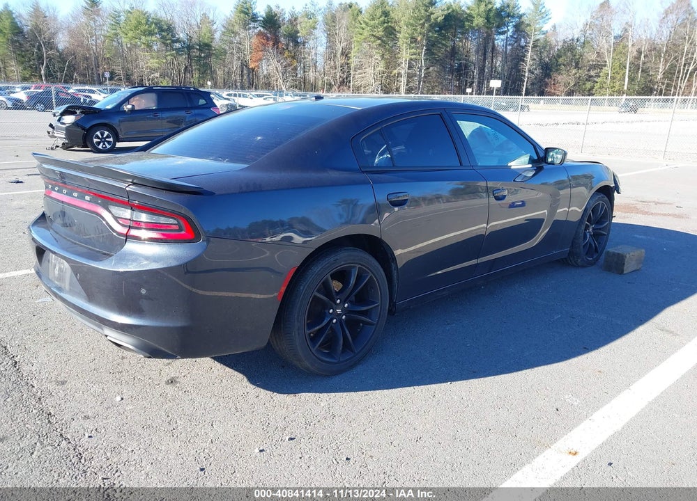 2018 DODGE CHARGER SXT RWD VIN: 2C3CDXBG9JH289952
