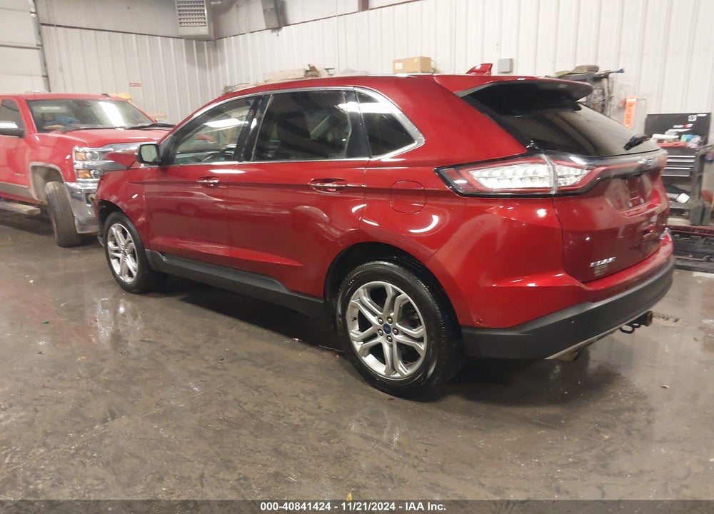 2016 FORD EDGE TITANIUM VIN: 2FMPK3K95GBB94325