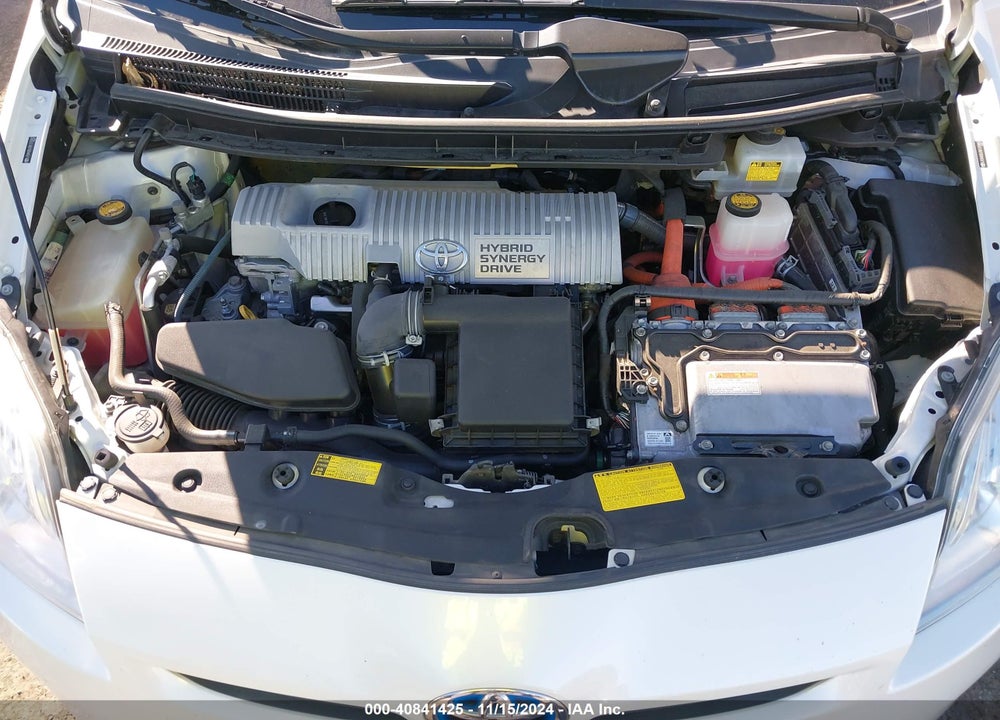 2011 TOYOTA PRIUS TWO VIN: JTDKN3DU3B1370882