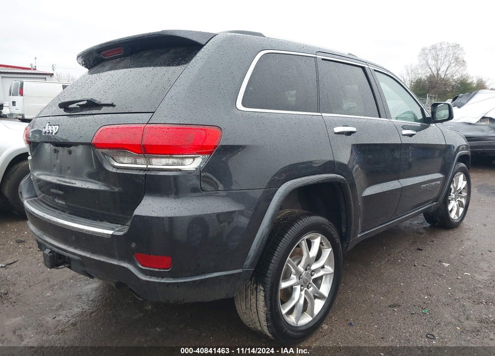 2014 JEEP GRAND CHEROKEE OVERLAND VIN: 1C4RJFCG0EC441813