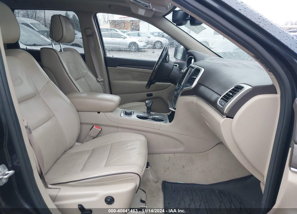 2014 JEEP GRAND CHEROKEE OVERLAND VIN: 1C4RJFCG0EC441813