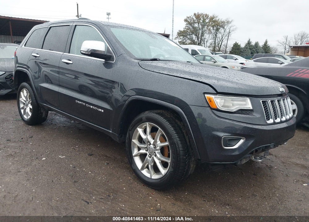 2014 JEEP GRAND CHEROKEE OVERLAND VIN: 1C4RJFCG0EC441813