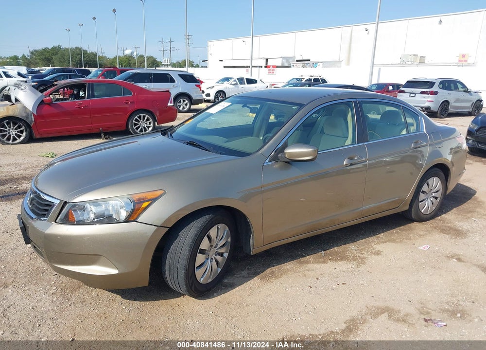 2009 HONDA ACCORD 2.4 LX VIN: 1HGCP26319A043583