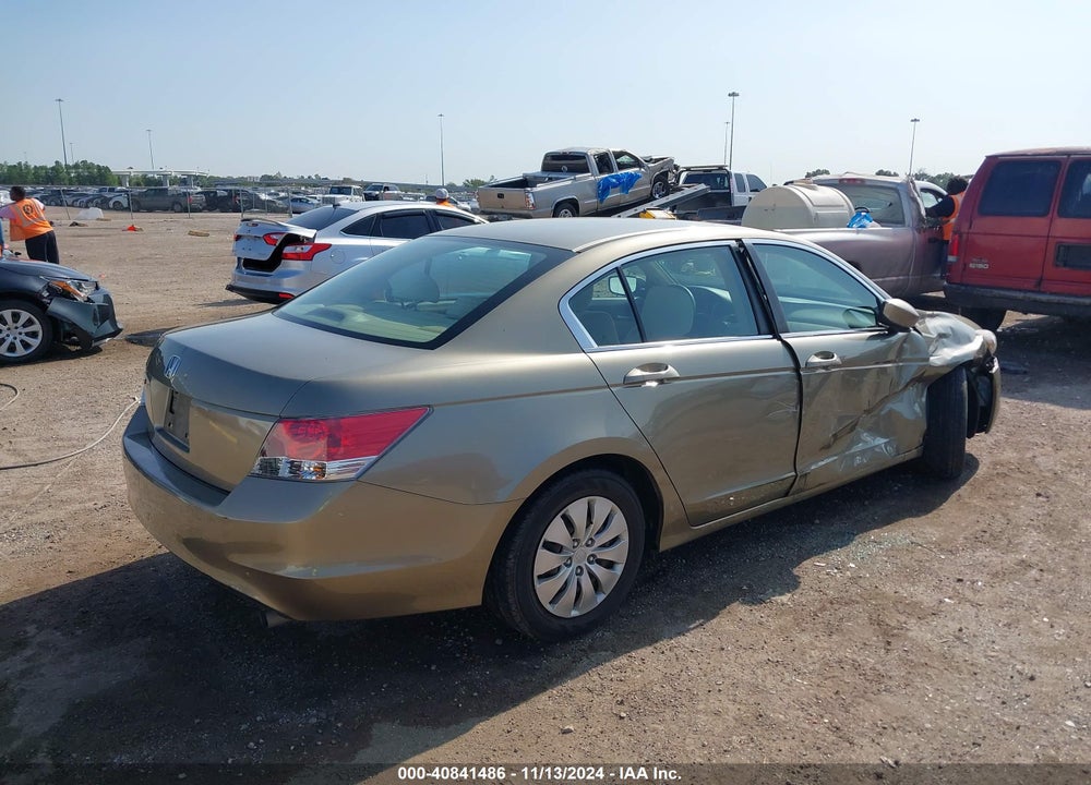 2009 HONDA ACCORD 2.4 LX VIN: 1HGCP26319A043583