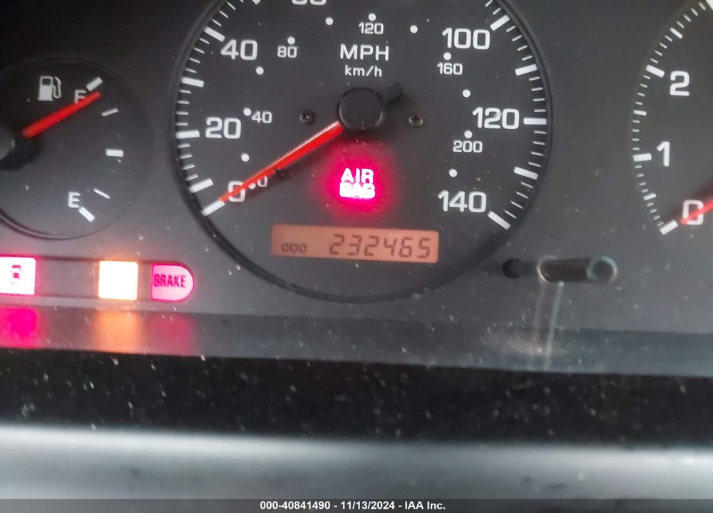 1999 NISSAN MAXIMA GLE/GXE/SE/SE-L VIN: JN1CA21D5XT225596