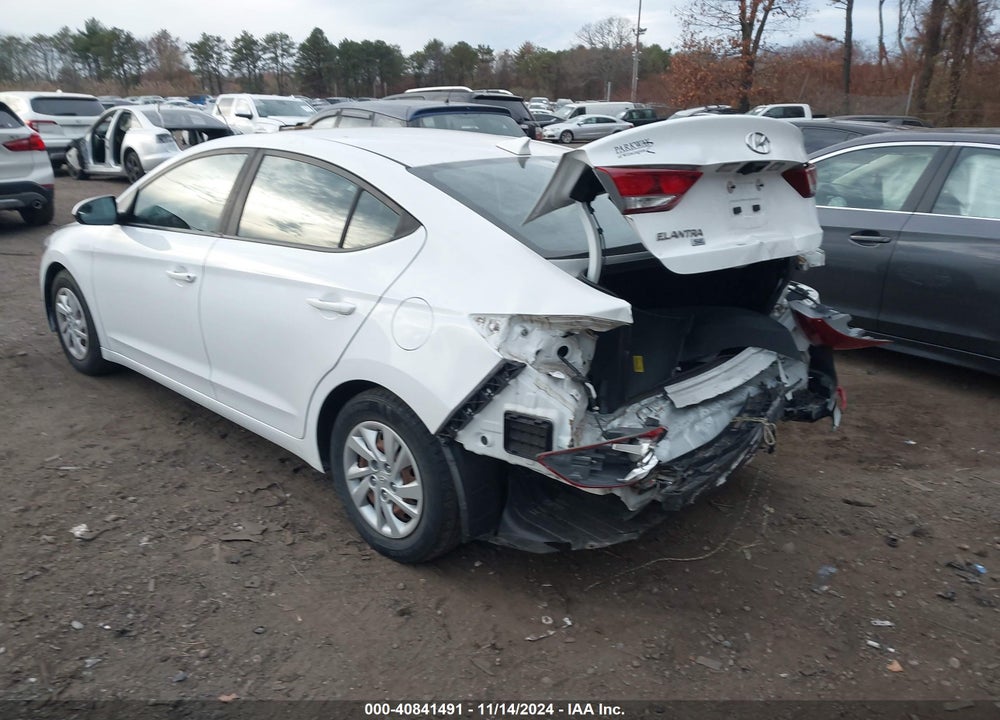 2018 HYUNDAI ELANTRA SE VIN: 5NPD74LF2JH402384