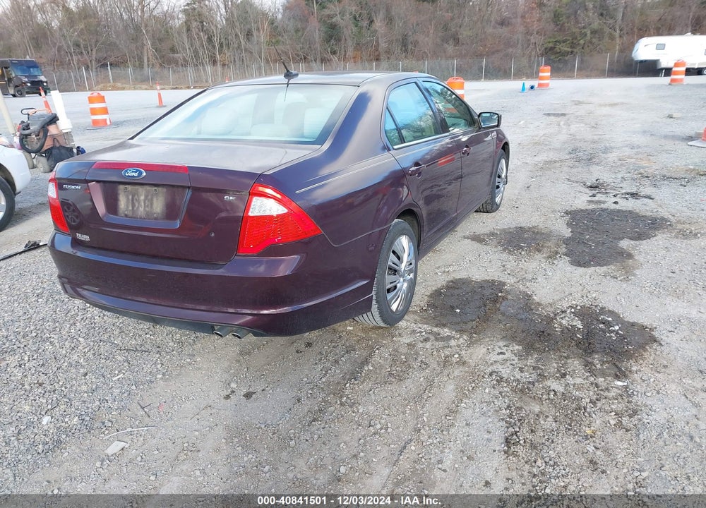 2011 FORD FUSION SE VIN: 3FAHP0HA2BR194969