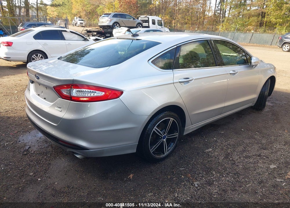 2014 FORD FUSION SE VIN: 3FA6P0HD4ER168086