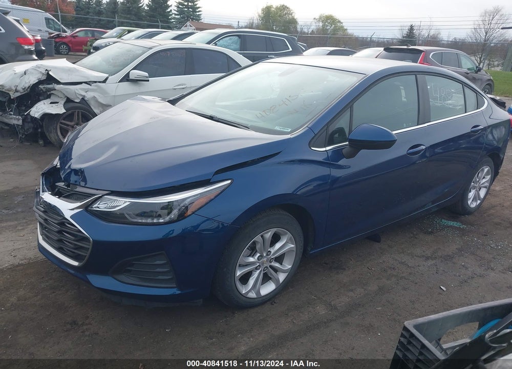 2019 CHEVROLET CRUZE LT VIN: 1G1BE5SM3K7134883