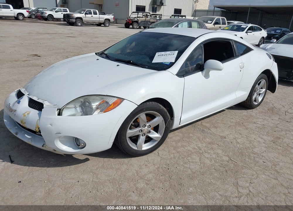 2008 MITSUBISHI ECLIPSE GS VIN: 4A3AK24F28E036745