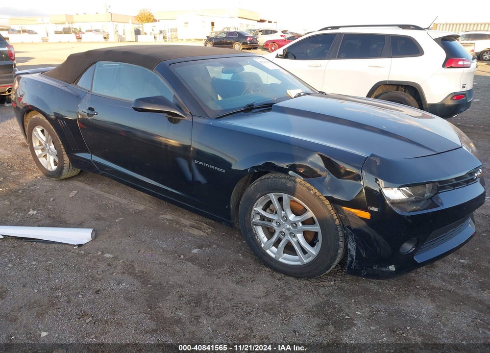 2015 CHEVROLET CAMARO 1LT VIN: 2G1FD3D3XF9276973