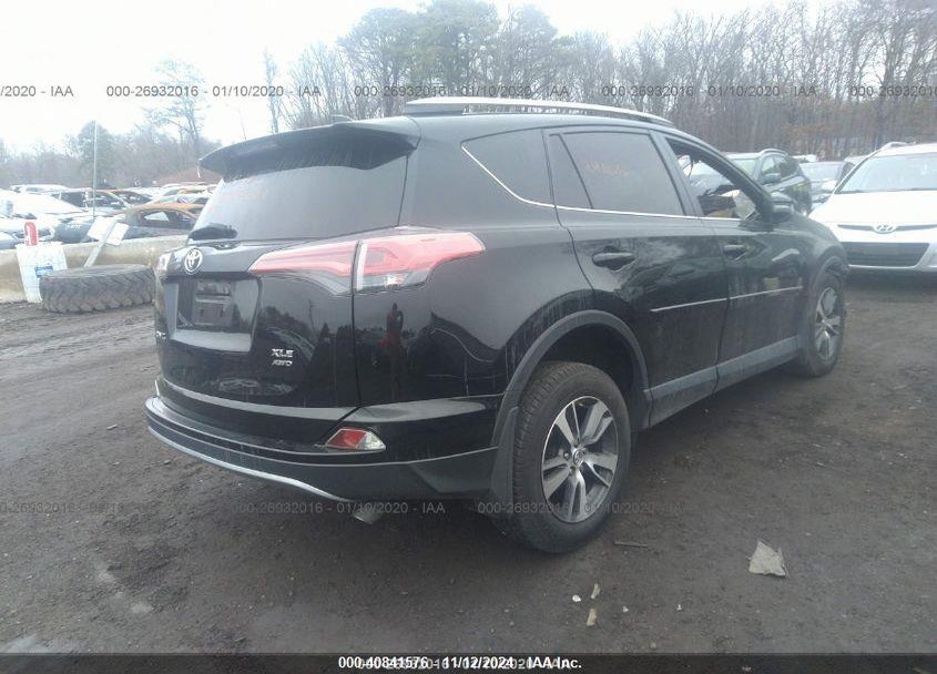 2018 TOYOTA RAV4 ADVENTURE/XLE VIN: 2T3RFREV3JW720534