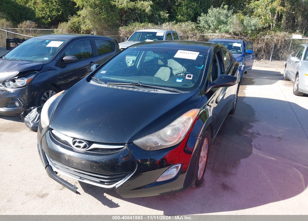 2013 HYUNDAI ELANTRA GLS VIN: KMHDH4AEXDU656471
