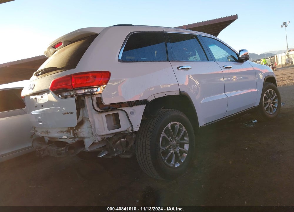 2014 JEEP GRAND CHEROKEE LIMITED VIN: 1C4RJEBGXEC501429