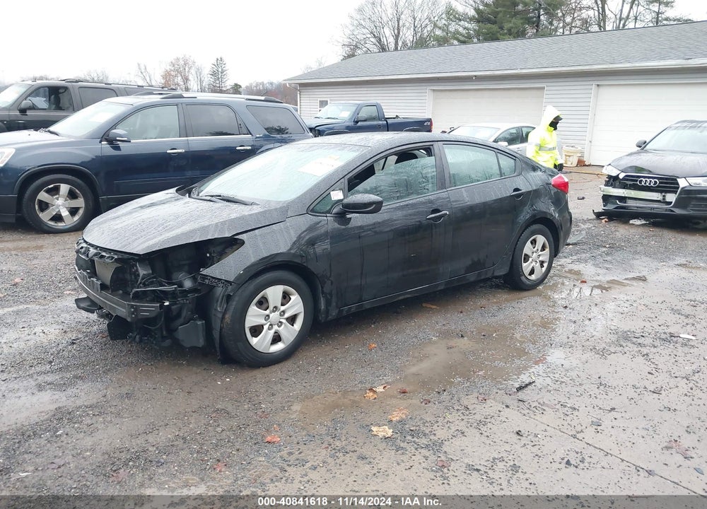 2016 KIA FORTE LX VIN: KNAFK4A67G5567587