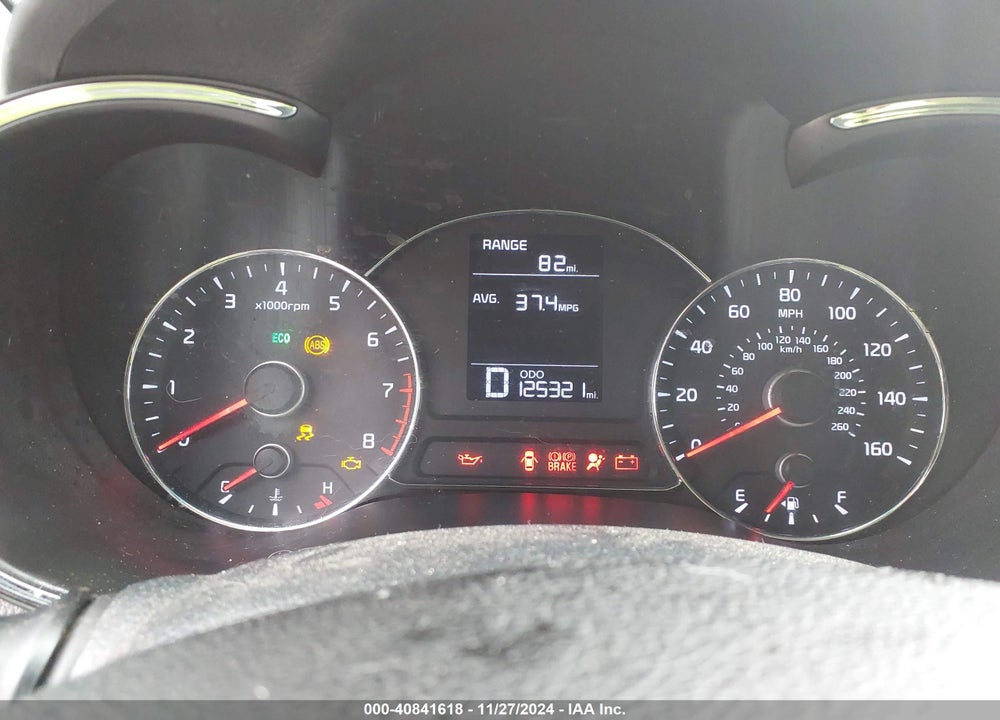 2016 KIA FORTE LX VIN: KNAFK4A67G5567587