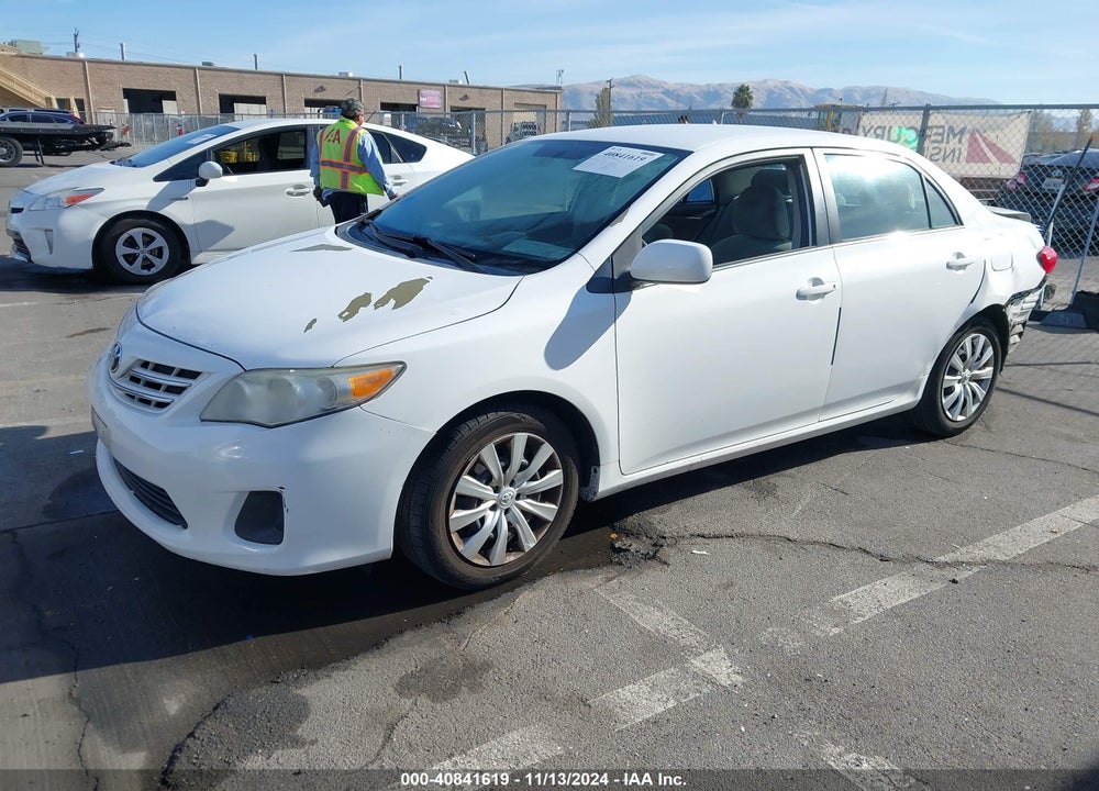 2013 TOYOTA COROLLA LE VIN: 5YFBU4EE3DP097182