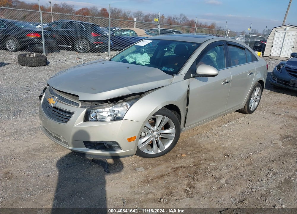 2014 CHEVROLET CRUZE LTZ VIN: 1G1PG5SB4E7218908