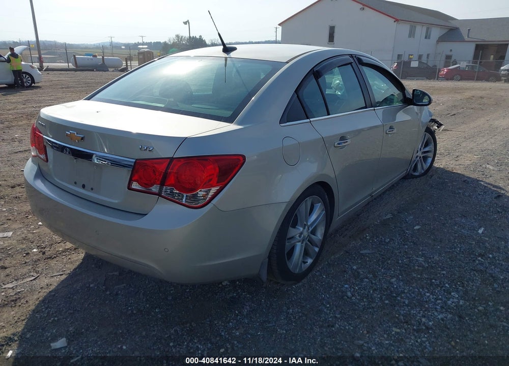 2014 CHEVROLET CRUZE LTZ VIN: 1G1PG5SB4E7218908
