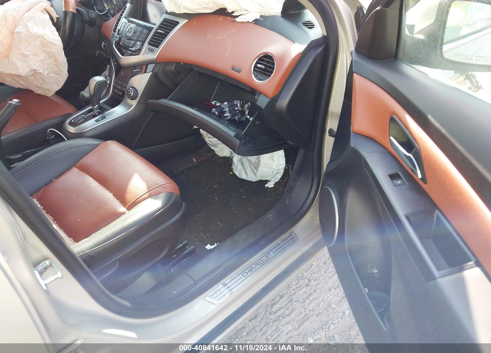 2014 CHEVROLET CRUZE LTZ VIN: 1G1PG5SB4E7218908