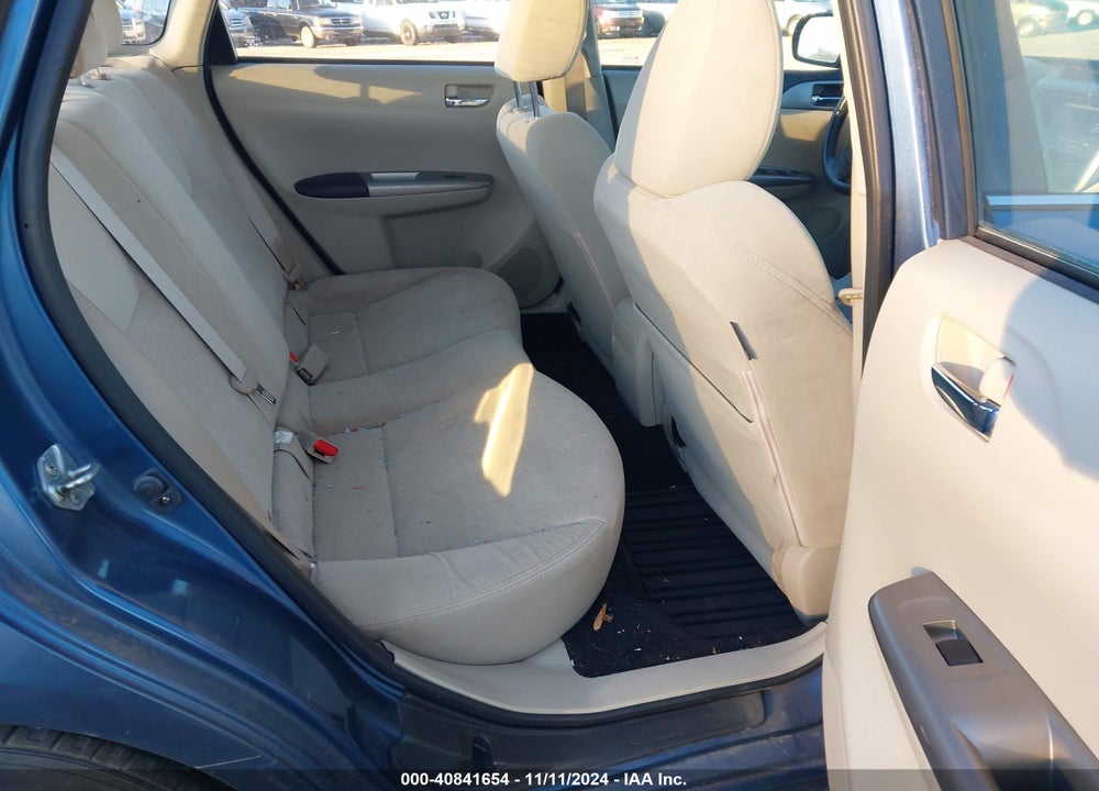 2010 SUBARU IMPREZA 2.5I PREMIUM VIN: JF1GE6B62AH510864