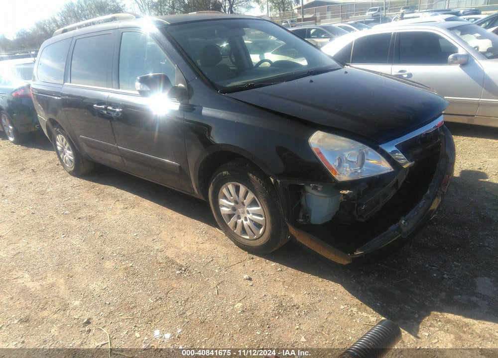 2012 KIA SEDONA LX VIN: KNDMG4C78C6458254