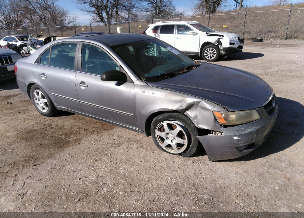 2006 HYUNDAI SONATA GLS V6/LX V6 VIN: 5NPEU46F66H070823