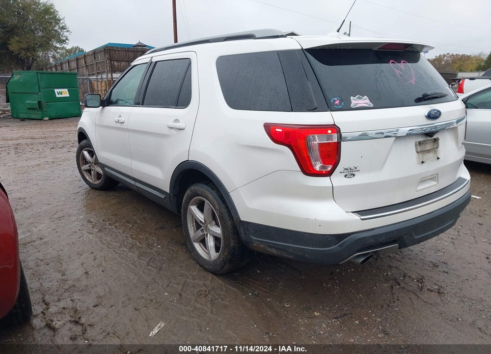 2018 FORD EXPLORER XLT VIN: 1FM5K7DH8JGC34738